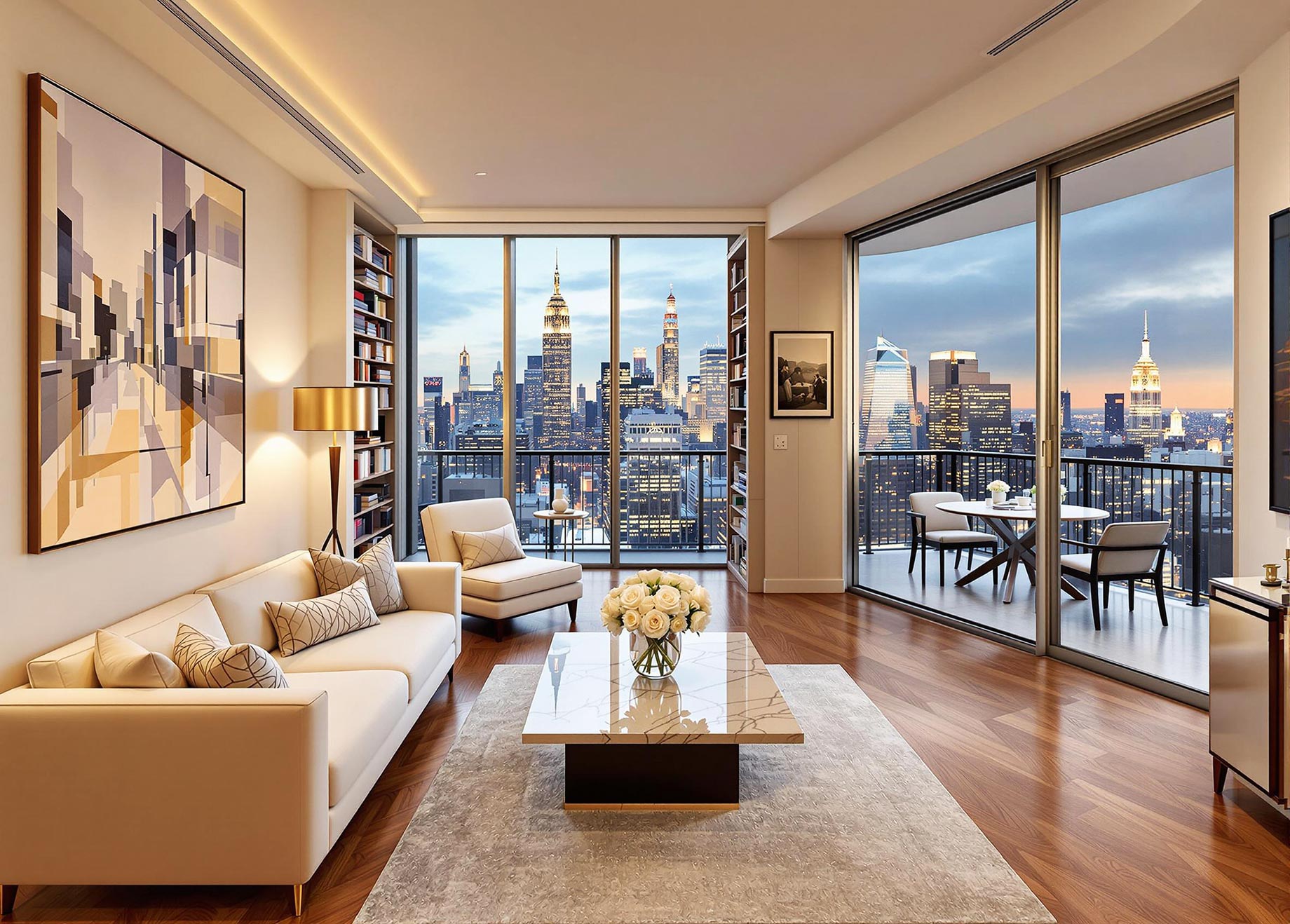 Luxury-Staged-Apartment-in-New-York-City